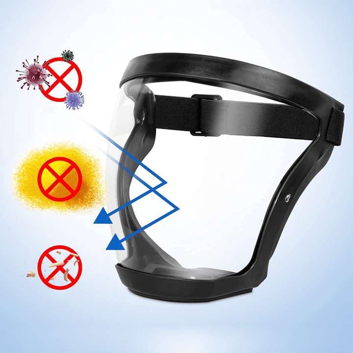 Skanto | VISIONSAFE – Heldekkende justerbart ansiktsskjold med anti-dugg og PM2.5-filter