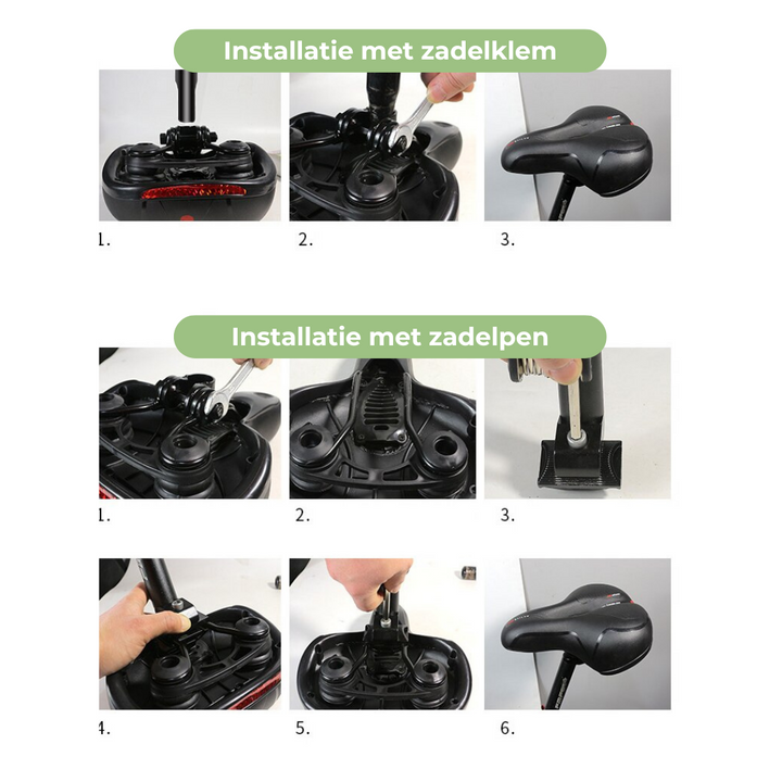 Skanto | Ergonomisk Sykkelsete – Komfortabelt, Justerbart og Vanntett