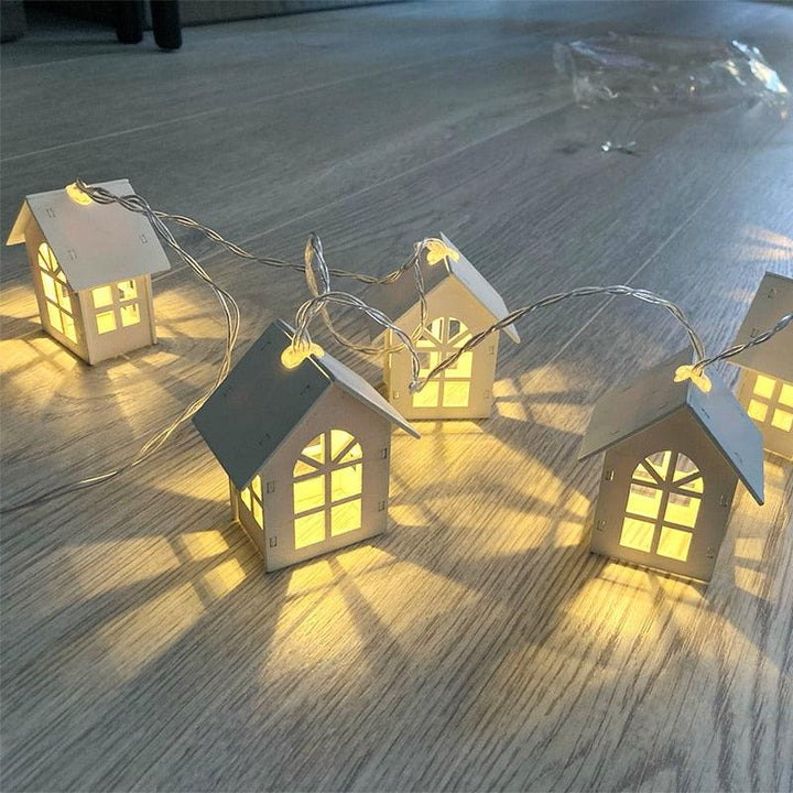 Skanto | Fairy Wood House Lights - Juletrehus Lyskilder
