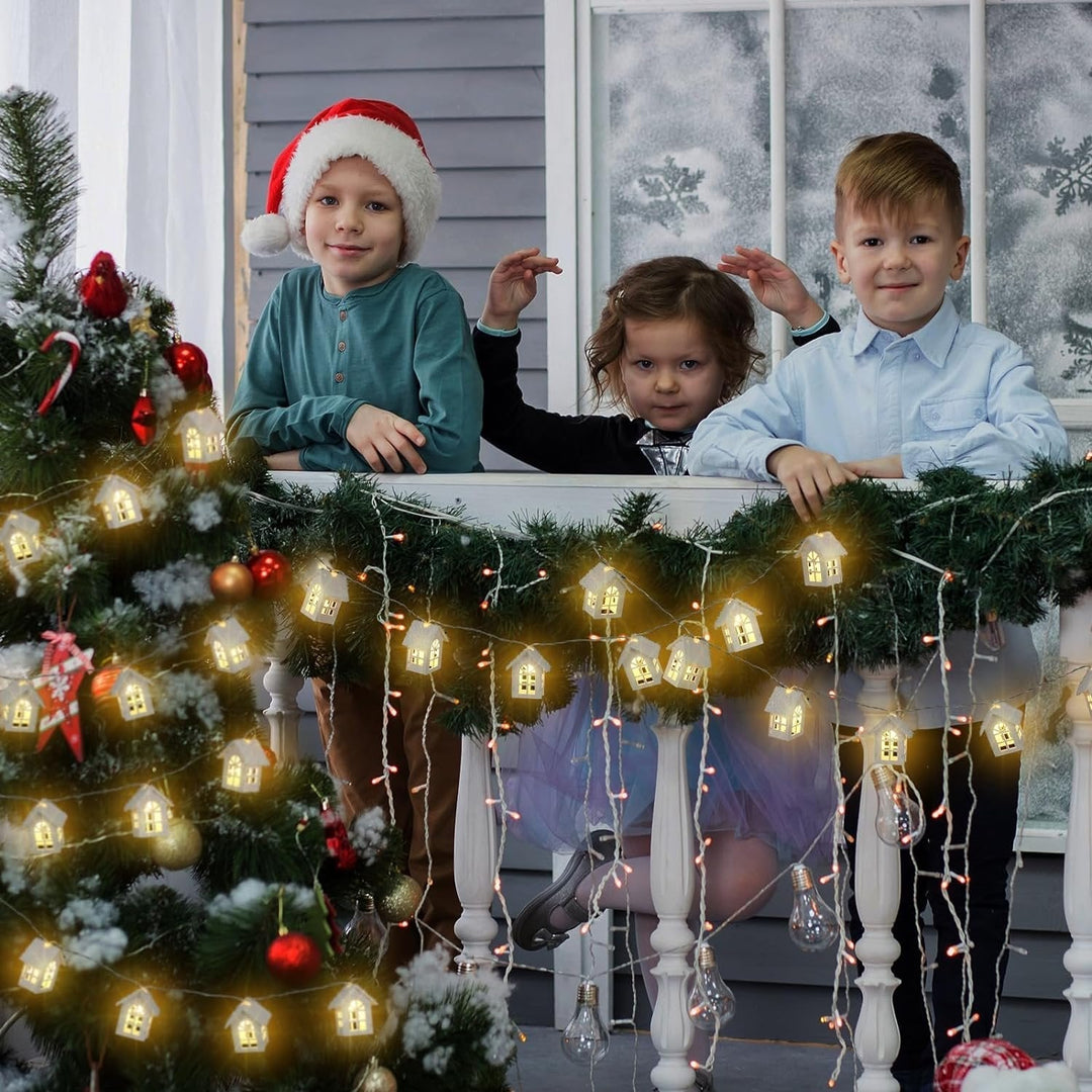 Skanto | Fairy Wood House Lights - Juletrehus Lyskilder