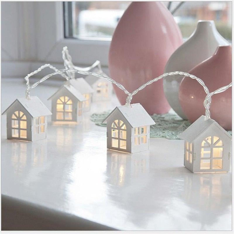 Skanto | Fairy Wood House Lights - Juletrehus Lyskilder