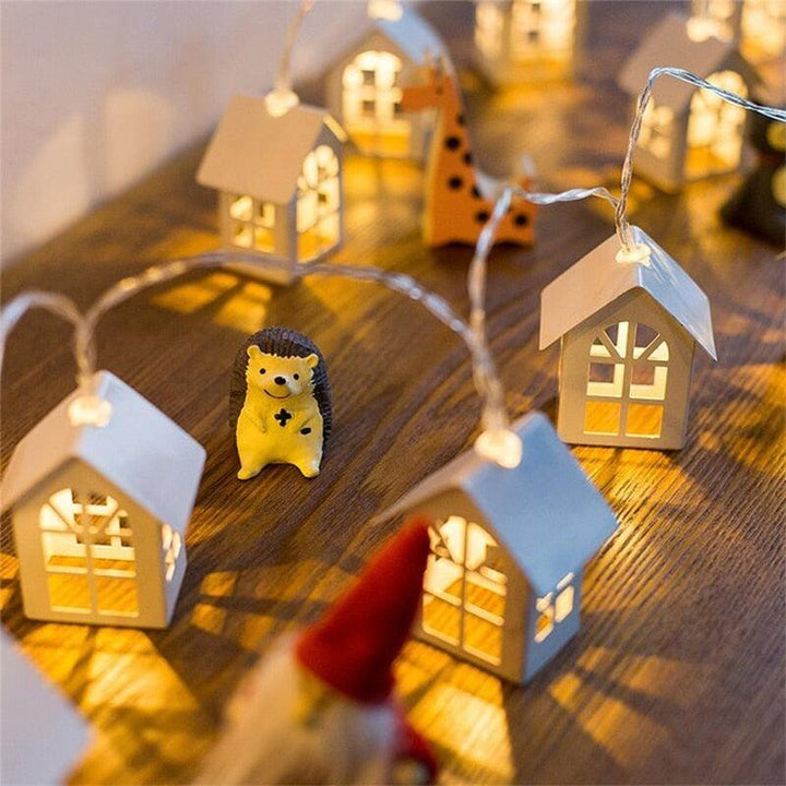 Skanto | Fairy Wood House Lights - Juletrehus Lyskilder