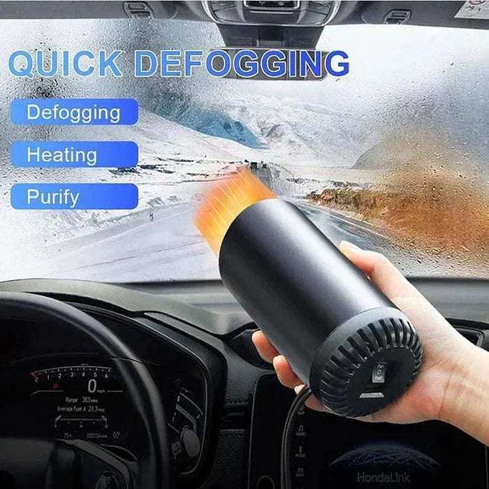 Skanto | CupHeat 12V Bilvarmer og Avisner – Kompakt 360° Varmevifte