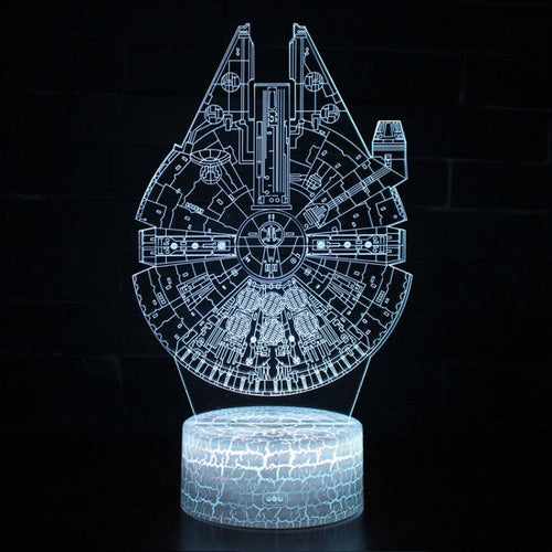 Skanto | 3D Lampe Star Wars Millennium Falcon