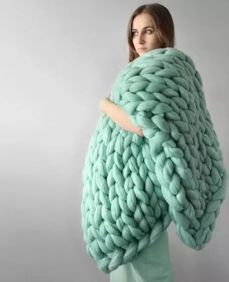 Skanto | Chunky Strikket Teppet