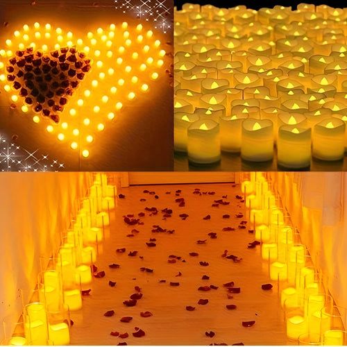 TwinkleLite Lys - Flameless Flammende Elektriske LED Lys | Skanto