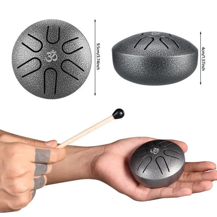 Skanto | Buddha Stones Mini Stål Tunge Tromme