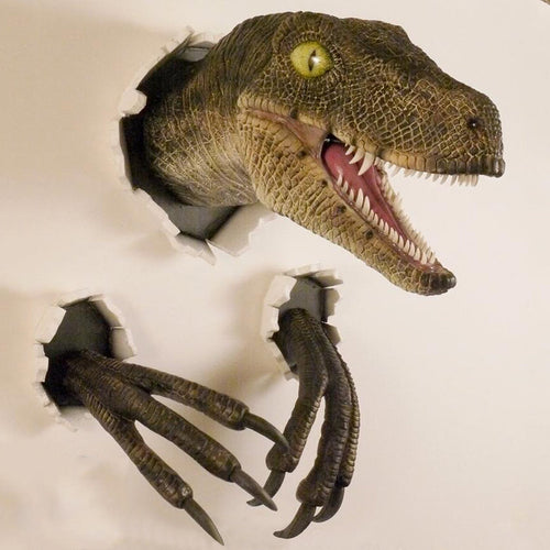 Skanto | Vegg Sprengende Velociraptor Dekorasjoner
