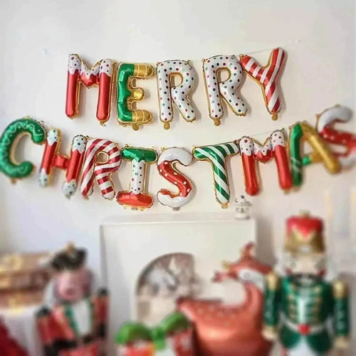 Skanto | 14 deler av 16 tommers godterifargede julebanner Christma