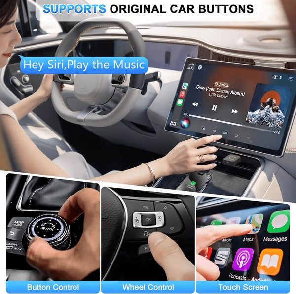 Skanto | Trådløs CarPlay-adapter