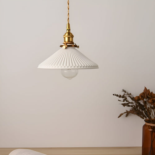 AmberZen Light – Vintage Ceramic Glass Pendant Light | Skanto