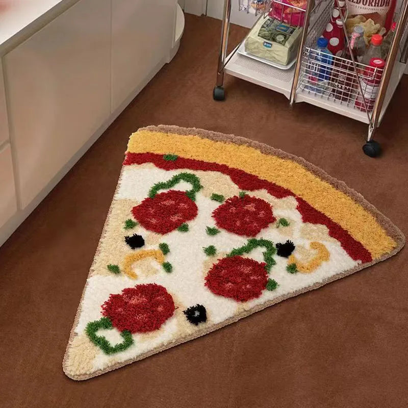 Skanto | Fluffy Tuftet Pizza Bademat
