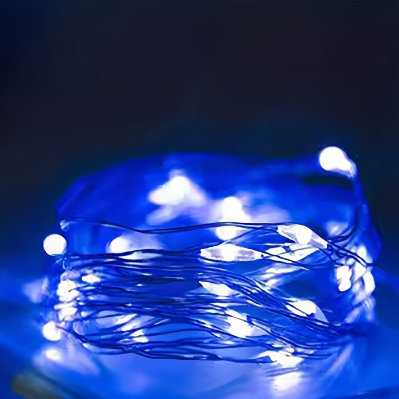 Skanto | Fairy Lights Batteridrevet Kobbertråd Lyskjede