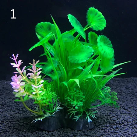 Skanto | Kunstige Akvarieplanter – Realistisk Dekorasjon for Akvarier i Ulike Farger