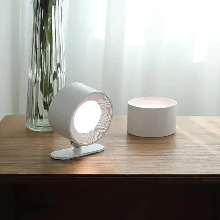 Skanto | Spotlight Trådlampe - 360° Rotasjon, Dimmbar, Oppladbar Vegglampe