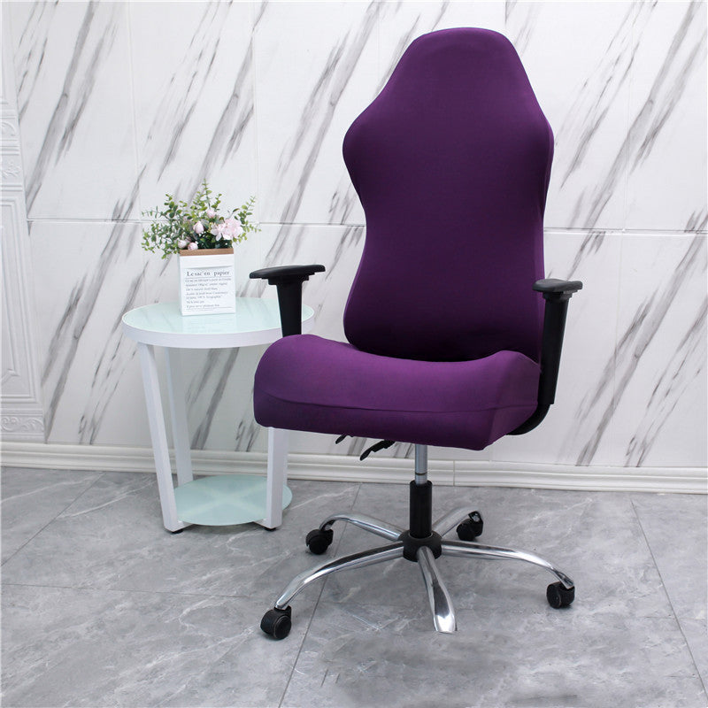Stretch Stoff Gaming Stol Trekk Armstøtte Sving Stol Sete
