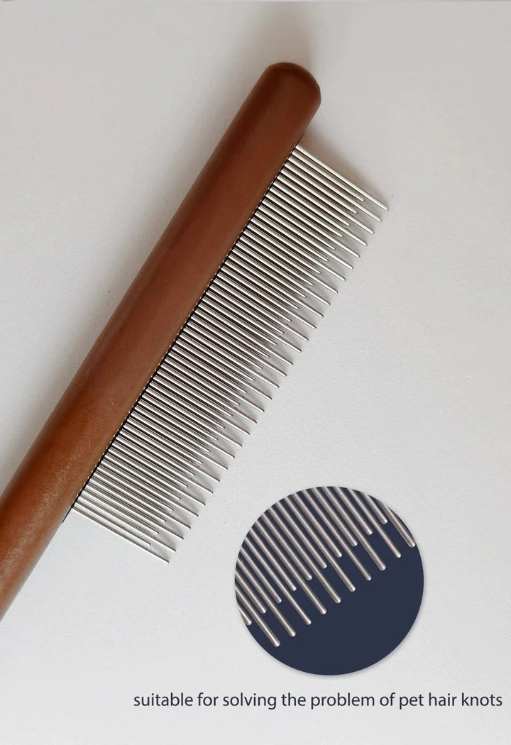 Skanto | Multifunksjonell Pet Hair Comb Flått- og Tåre Flekkfjerning