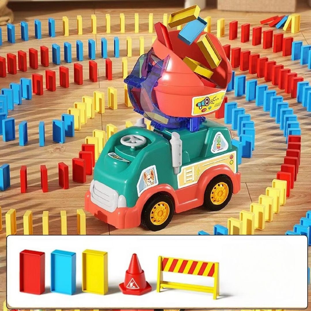 ColorDash Truck - Automatisk dominobrikkelegger Skanto