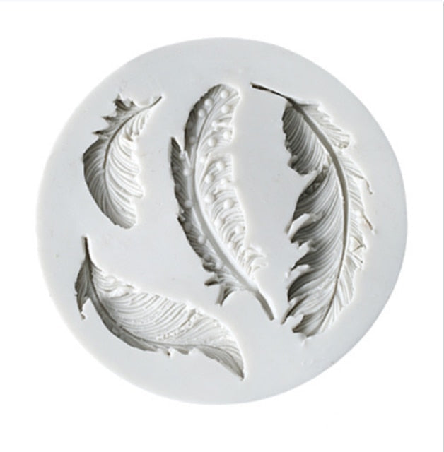Feathers Fondant Mold | Skanto