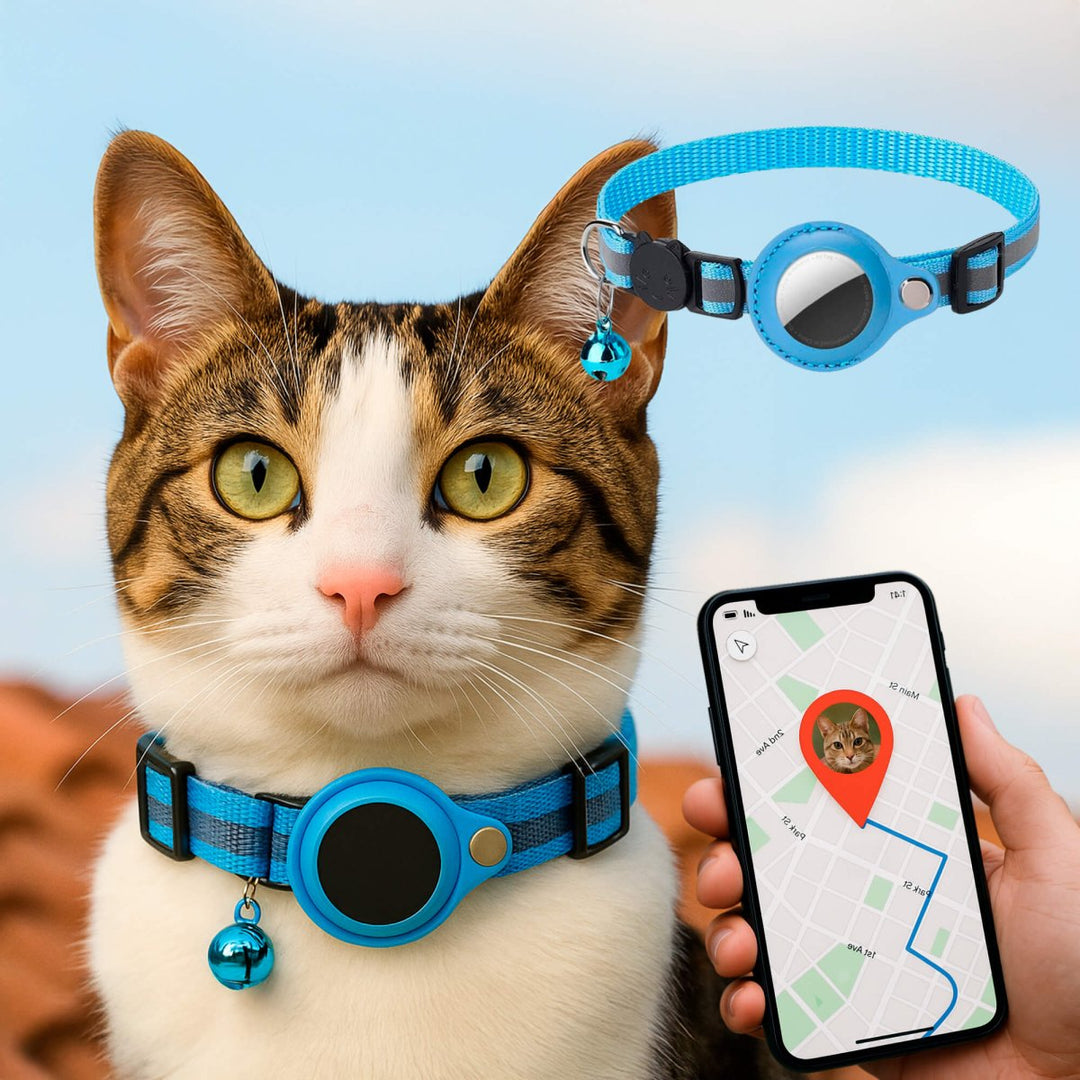 Skanto | FELITRACK – Katt GPS Tracker Halsbånd med Reflekterende Design