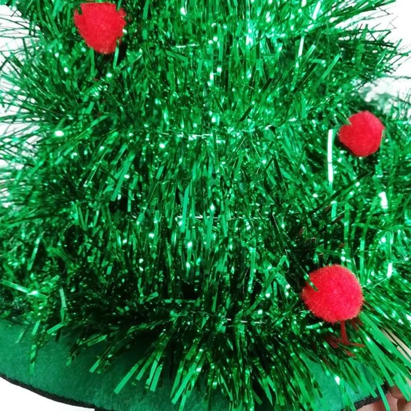 Skanto | Festive Christmas Tree Hat - Holiday Theme Hat, Santa Hats