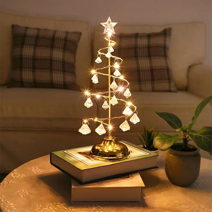 Skanto | Julebordlampe med LED spiraldesign