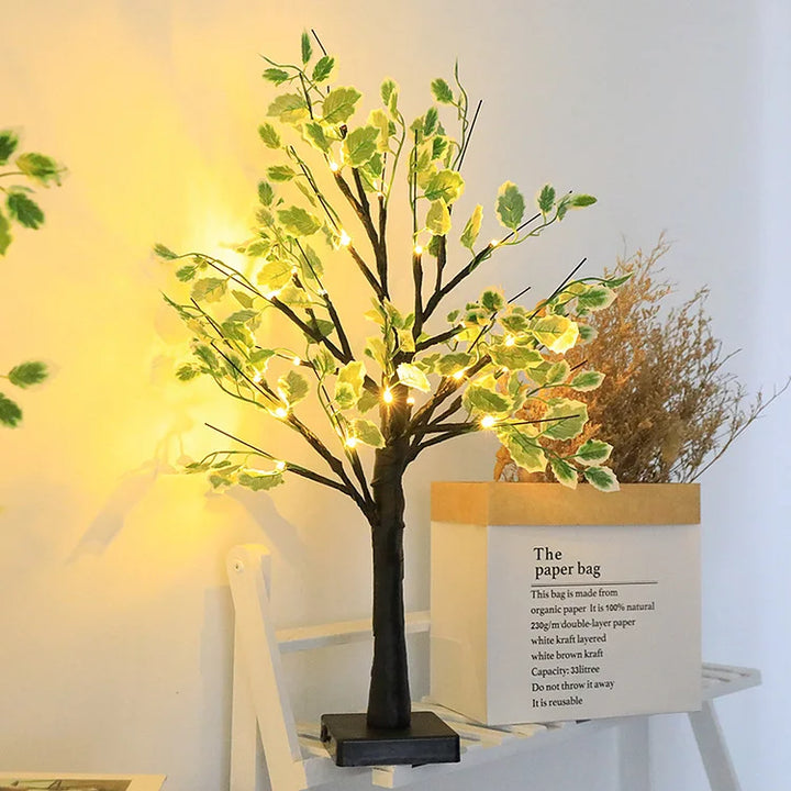 Skanto | Feelys LED Tre med Grønne Blader