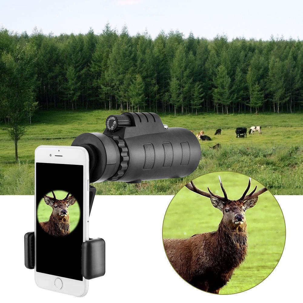 Norvo | SmartZoom™ 40x Zoom Telefoto HD Kamera Linse for iPhone, Samsung og Android Smarttelefoner