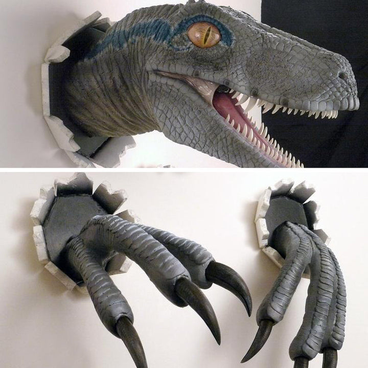 Skanto | Vegg Sprengende Velociraptor Dekorasjoner