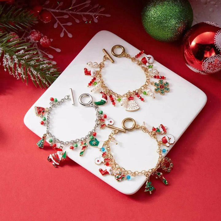 Skanto | Jule adventscharms armbånd Nøtteknekkeren Charm armbånd