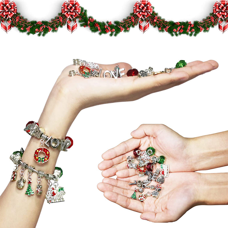 Skanto | DIY 24 Dagers Julekalender Armbånd Sett