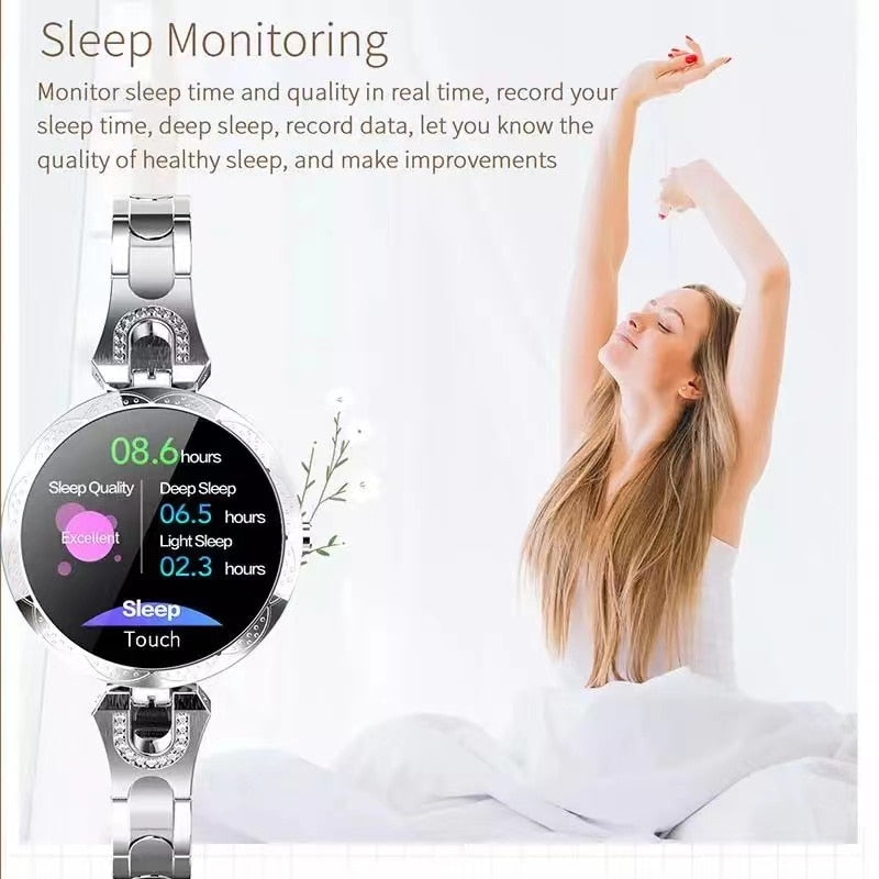 Skanto | AquaFit Kvinners Vanntett Trenings Smartklokke