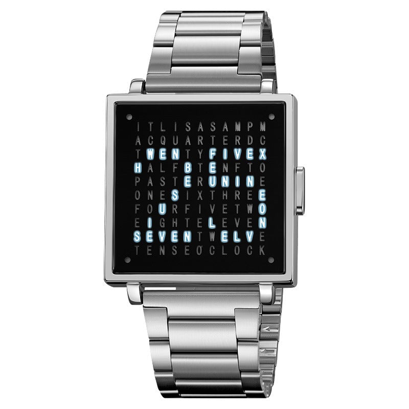 Skanto | Kreativ Fine Steel Unisex Klokke