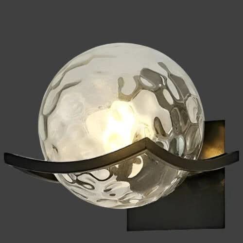 Skanto | Moderne LED Vegglampe med Glasspanel