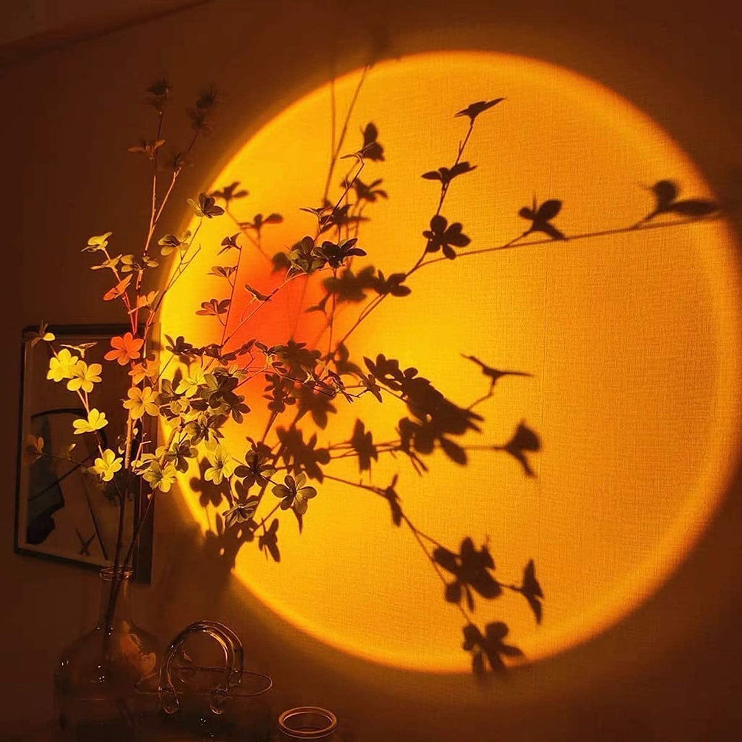 Skanto | Femten Farger Solnedgangsprosjektor Bordlampe