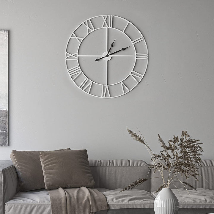 Skanto | Metal Weiß Oro Uhr