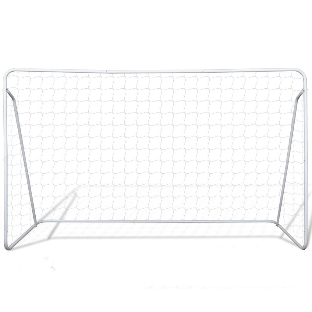 Skanto | Stål Fotballmål Sett - 240 x 90 x 150 cm