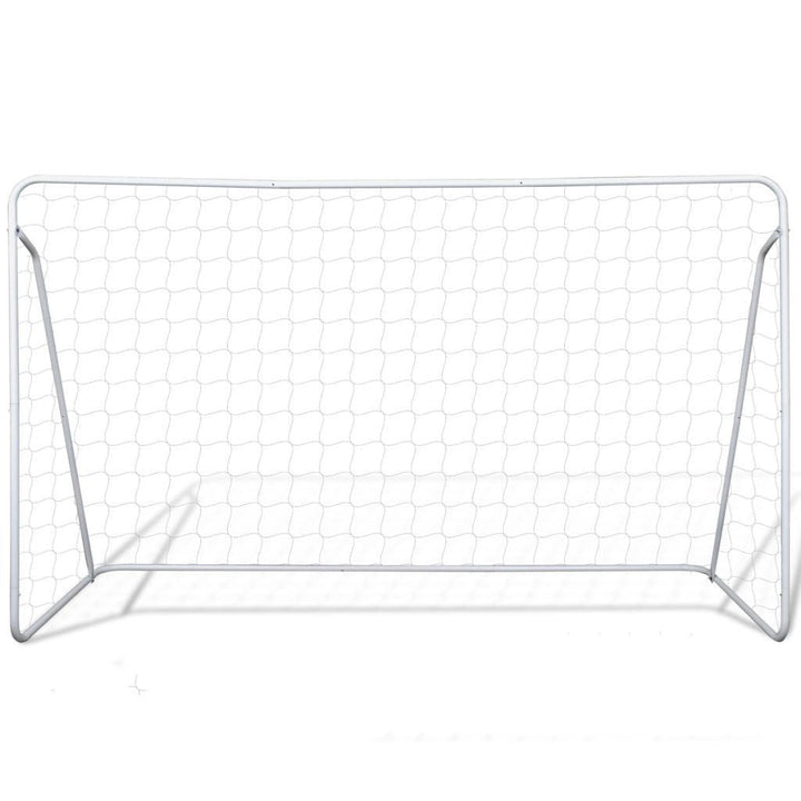 Skanto | Stål Fotballmål Sett - 240 x 90 x 150 cm