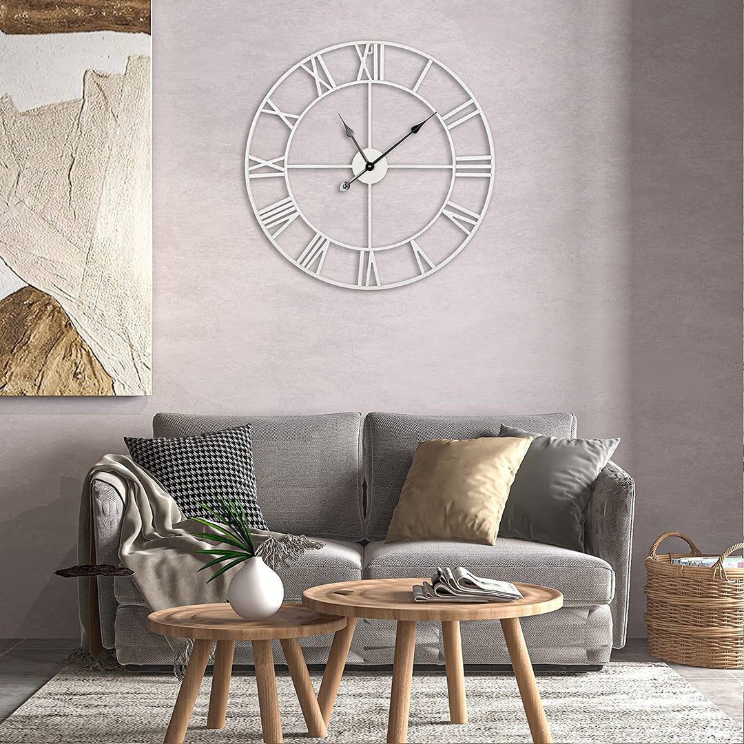 Skanto | Metal Weiß Oro Uhr