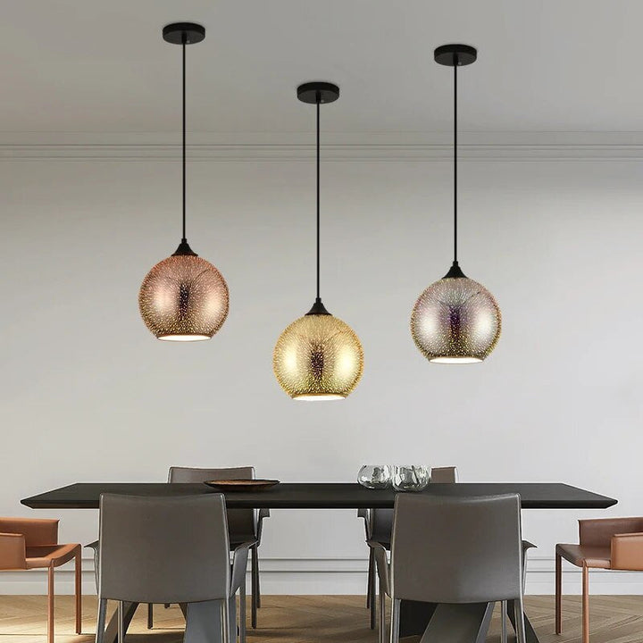 Skanto | Perforert Glass Taklampe
