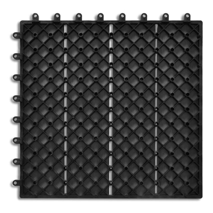 Skanto | WPC fliser 30x30cm 11stk 1m2 Grå
