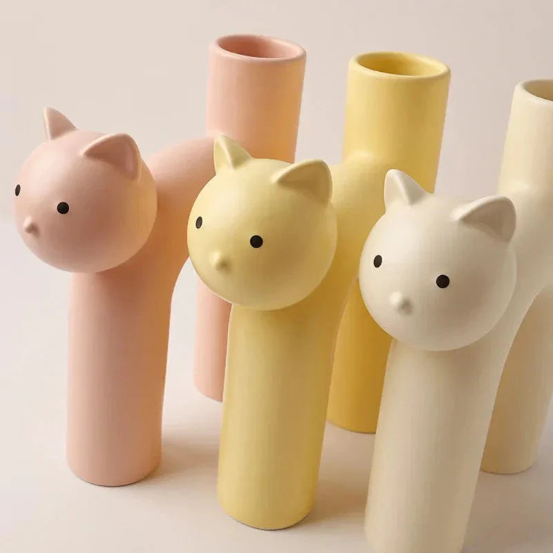 Skanto | Matte Kattunge Blomster Vase