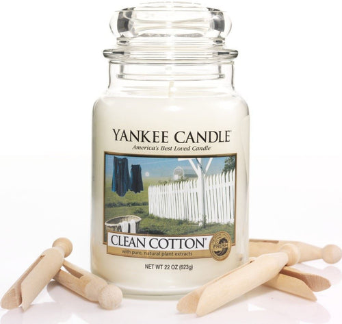 Skanto | 22oz Ren Bomull Yankee Candle