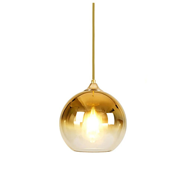 Skanto | Glass Kobber Finish Taklampe