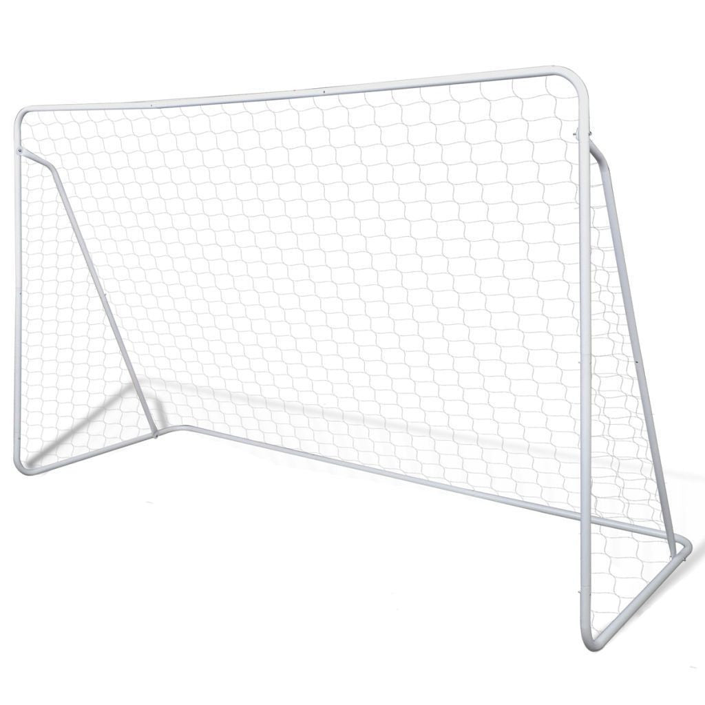 Skanto | Stål Fotballmål Sett - 240 x 90 x 150 cm