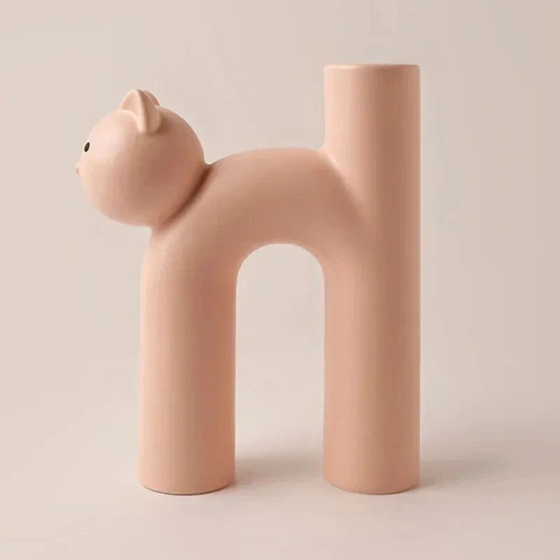 Skanto | Matte Kattunge Blomster Vase