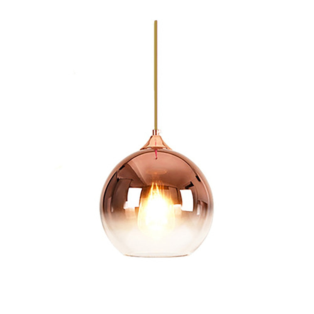Skanto | Glass Kobber Finish Taklampe