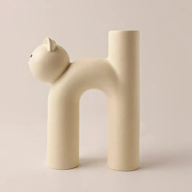 Skanto | Matte Kattunge Blomster Vase
