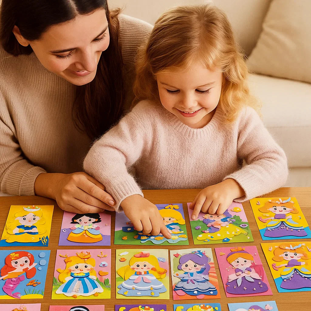 Skanto | Kreativ klistremerke håndverkssett for barn