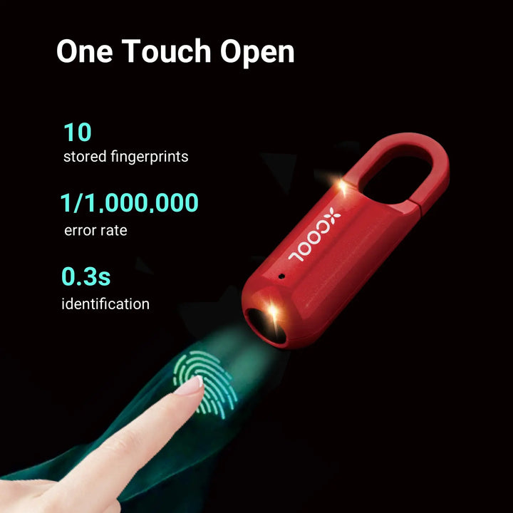 Skanto | InstaSecure Fingeravtrykk Hengelås